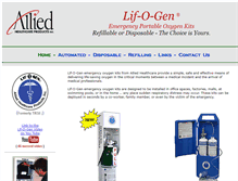 Tablet Screenshot of lifogen.com